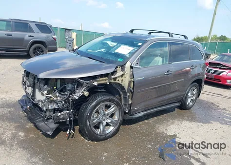 2018 Toyota Highlander Hybrid Limited Platinum from USA, damaged, VIN 5TDDGRFH0JS050250